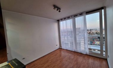 Arriendo Departamento 1dorm+1 baño+ escritorio, Metro Parque Almagro
