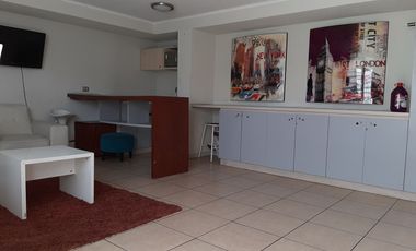 Arriendo Departamento 1dorm+1 baño+ escritorio, Metro Parque Almagro