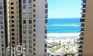 Arriendo Departamento Full Equipado con vista al Mar, GC Incluido
