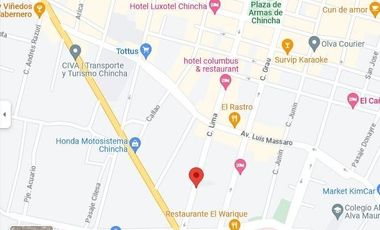 LOCAL INDUSTRIAL EN VENTA EN CALLE LIMA CHINCHA ALTA