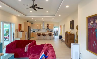 Modern L-Shaped 3-Bed Pool Villa at MODA Hua Hin Soi 112 – Fully Furnished