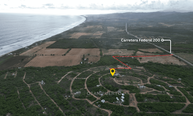 SE VENDE Terreno con Vista Panorámica al Mar en El Diamante, Puerto Escondido