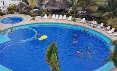 Oporrunidad Departamento 105 m2 mas terraza y paruqeadero 2 habitaciones 2 baños sector Dimond Beach tonsupa