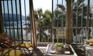 Ancón - Vendo lindo departamento frente al mar - 196m2, 4 dorm. terraza, un estacionamiento. US$170,000.00