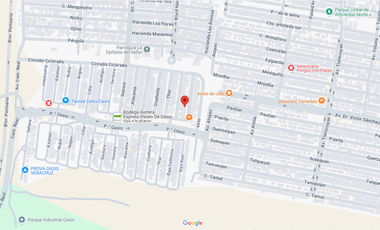 Casa en calle Kizil Kum, Oasis, Veracruz, México. ¡NO CRÉDITOS!