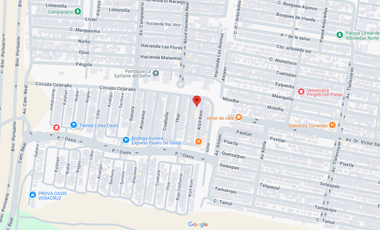 Casa en calle Kizil Kum, Oasis, Veracruz, México. ¡NO CRÉDITOS!