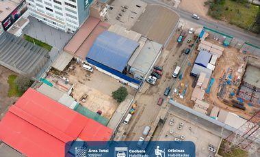 LOCAL COMERCIAL - INDUSTRIAL EN SJM, CERCA MALL DEL SUR Y NUEVA VIA EXPRESA SUR DE LIMA, AL LADO DE CIUDAD IDAT Y ZEGEL IPAE, AREA DE TERRENO 1,092 M2