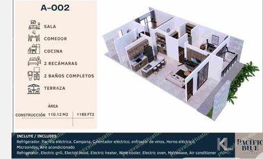 PREVENTA DEPARTAMENTOS A METROS DEL MAR