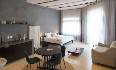 CASA SEMIAMUEBLADA TIPO LOFT CON ESPACIO POTENCIAL LOCAL MÉRIDA CENTRO