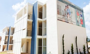 Departamento nuevo en Nicolás Romero con áreas verdes