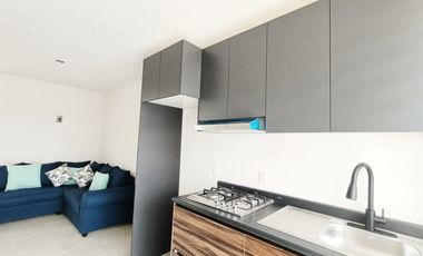 Departamento nuevo en Nicolás Romero con áreas verdes