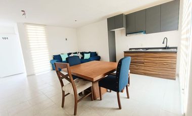 Departamento nuevo en Nicolás Romero con áreas verdes