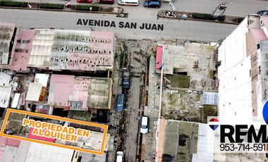 SE ALQUILA CASA TERRENO COMERCIAL EN SAN JUAN DE MIRAFLORES A UN PASO DE LA AVENIDA SAN JUAN
