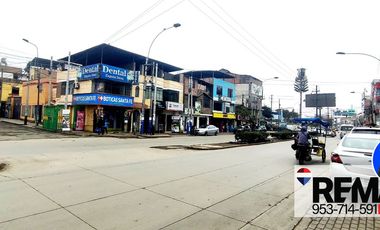 SE ALQUILA CASA TERRENO COMERCIAL EN SAN JUAN DE MIRAFLORES A UN PASO DE LA AVENIDA SAN JUAN