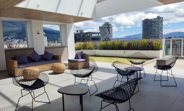Apart Studio  En Renta La Carolina Centro norte de Quito