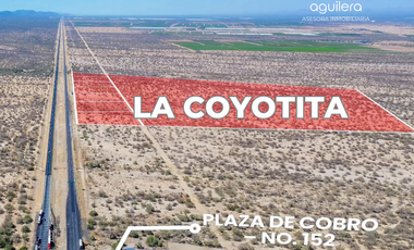 TERRENOS EN VENTA sobre la carretera 15 , justo pasando la caseta de cobro