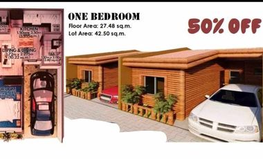 30% OFF 1 Bedroom Log Cabin Villas for sale ROBERTSVILLE CITY CABIN Taloy Sur-MAA