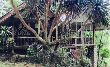 📍 Prime Riverside Land with Billion-Dollar Views
Title deed includes a riverside wooden house on the Kwai Yai River – 3 bedrooms, 3bathrooms, with a balcony. Located along Highway 3199, near Erawan Waterfall ☘️🍂
🔥 Only 16 million THB!