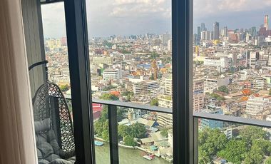 Sale / Rent Condo Banyan Tree Residences Riverside Bangkok  BTS Saphan Taksin Type 3 bed, 4 bath 1 maid room