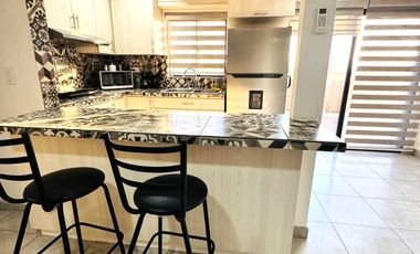 Departamento en renta | Amueblado con vista al mar | Puerta del Sol, El Sauzal, Ensenada