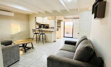 Departamento en renta | Amueblado con vista al mar | Puerta del Sol, El Sauzal, Ensenada