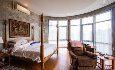 Urgent Sale! Luxury Modern Loft-Style Riverside Home on Over 3 Rai of Land with Saltwater Pool & Solar System –  Tranquil atmosphere