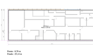 Arriendo local comercial centrico en Los Andes -con bodega y alto flujo comercial