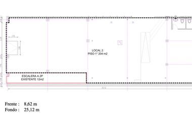 Arriendo local comercial centrico en Los Andes -con bodega y alto flujo comercial