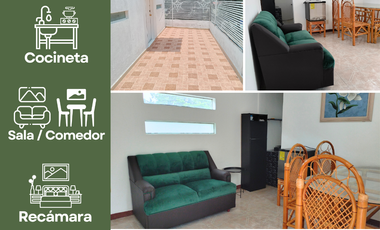 Departamento amueblado en Renta -1 Recámara. Tlaxcala CENTRO