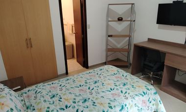 Suite Amoblada en Alquiler en Via a la Costa, Planta Baja, Incluye Servicios, Parqueo, Seguridad, Vía a la Costa.