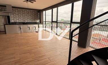 PENTHOUSE EN RENTA DE 2 HABITACIONES 200M2 EN SAN PEDRO CHOLULA