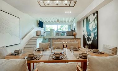 LUJOSA VILLA AMUEBLADA Y EQUIPADA EN LA ZONA HOTELERA, A 100 MTS DE LA PLAYA