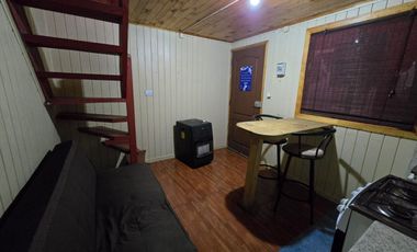 Arriendo Mensual de Cabañas Amobladas Sector Mahuiza