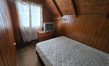 Arriendo Mensual de Cabañas Amobladas Sector Mahuiza
