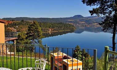 VENTA CASAS CON INCREÍBLE VISTA AL LAGO ZIRUAHUÉN EN COPÁNDARO CAS_5205 MOR/RS