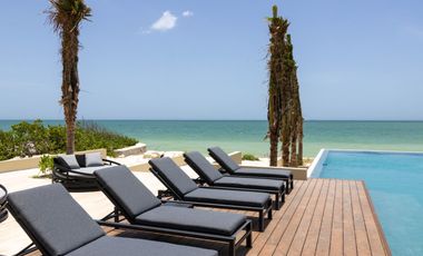 DEPARTAMENTO FRENTE AL MAR CHELEM YUC.
