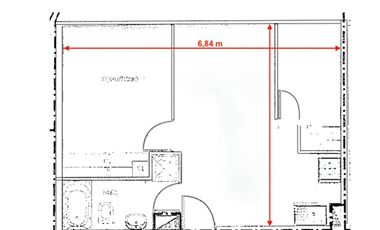 Recién Remodelado Departamento 2 dorm. Sector Avda Matta