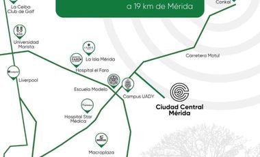 Terreno en  Merida desde $3,316 mensuales