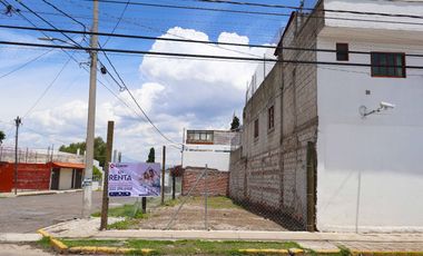 Terreno en Renta, Calle 3 Poniente, N.302 Col. La Libertad, Puebla.