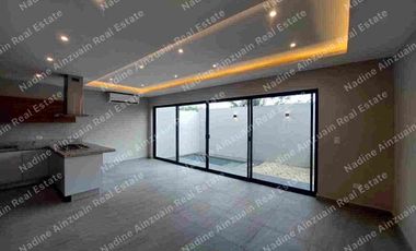 EN RENTA CASA NUEVA. UBICADA EN RESIDENCIAL ARBOLADA, ALBERCA PRIVADA, AMENIDADES, SEGURIDAD 24/7.