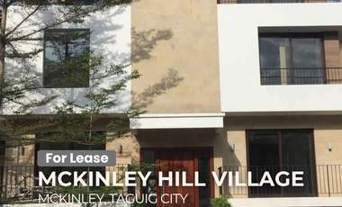 House For Rent 5 Bedroom Fully Finished Mckinley Hill Village Taguig house for rent