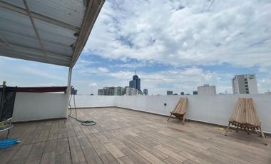 Renta Departamento en Escandón con Roof Garden Privado