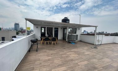 Renta Departamento en Escandón con Roof Garden Privado