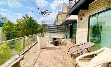 HERMOSO Y UNICO PENTHOUSE AMUEBLADO EN RENTA POLANCO CON TERRAZA PRIVADA