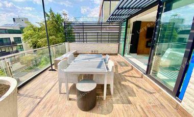 HERMOSO Y UNICO PENTHOUSE AMUEBLADO EN RENTA POLANCO CON TERRAZA PRIVADA