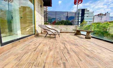 HERMOSO Y UNICO PENTHOUSE AMUEBLADO EN RENTA POLANCO CON TERRAZA PRIVADA