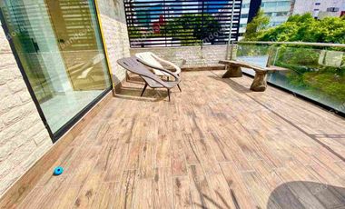 HERMOSO Y UNICO PENTHOUSE AMUEBLADO EN RENTA POLANCO CON TERRAZA PRIVADA