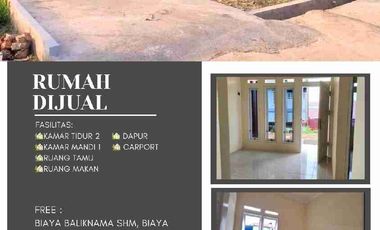 Rumah murah Tanpa Dp Free semua biaya2