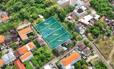 Tanah kavling 400m2 di Taman Mumbul Nusa dua