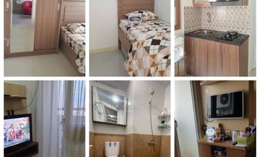 The green pramuka city apartemen 2 kamar furnish bagus